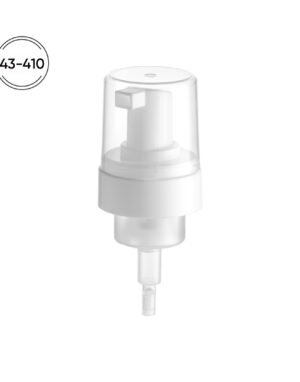 43/410 Foam Pump – 0.8ml or 1.2ml Output | PP Material | Standard Style