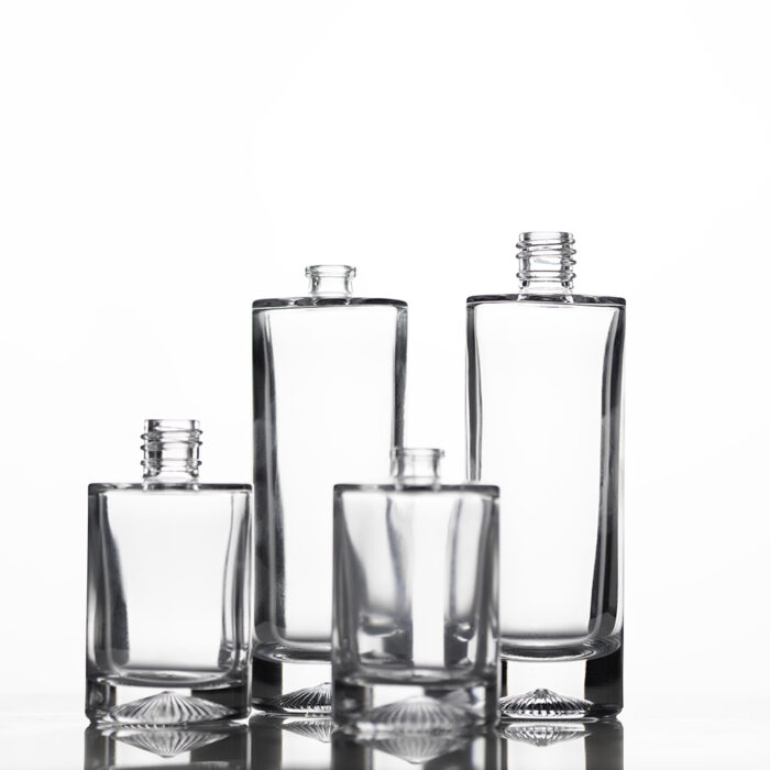 Durer Glass Bottle 50ml 100ml Rectangular Thick Wall 18/415 FEA 15