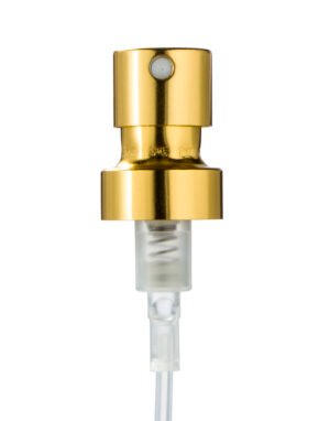 Crimp Perfume Sprayer – FEA 13 to FEA 20, Aluminum Body, 0.04ml to 0.12ml Output