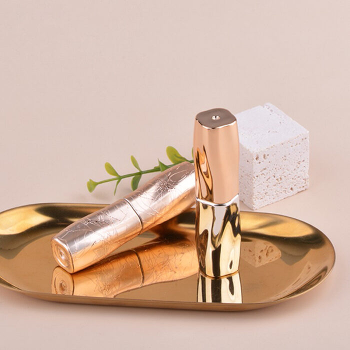 Irregular Shape Lipstick Tube – Elegant Curved Design with Customizable Finish - Image 5