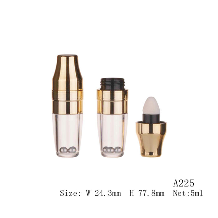 Round Lip Gloss Tube with Wand – A225 (5ml)