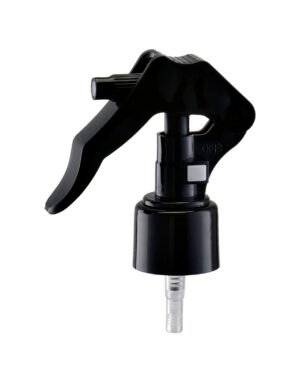 24/410 Mini Trigger Sprayer with Push-Button Lock | Fine Mist | PP Material | Black Finish