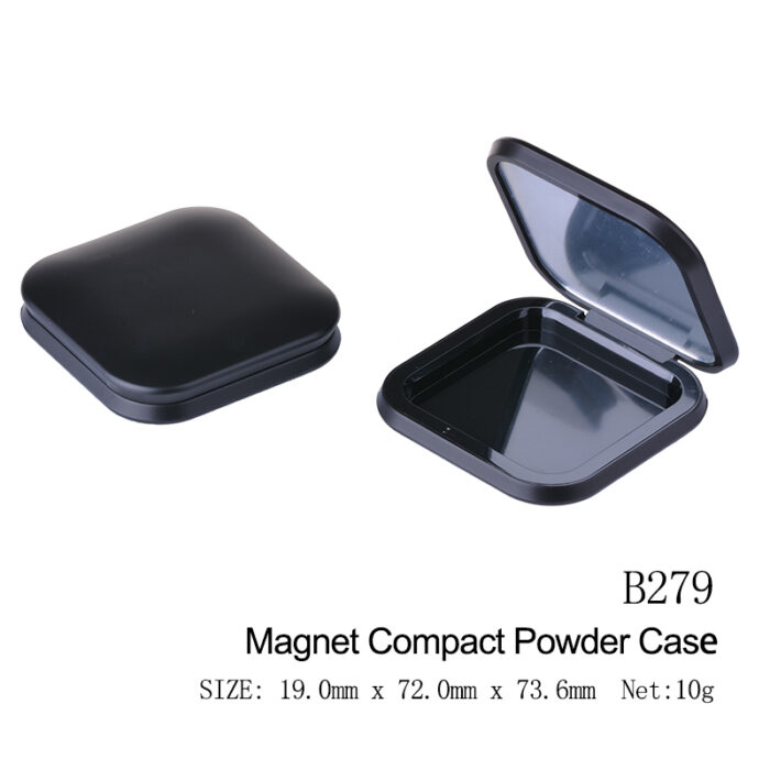 Magnetic Square Compact Powder Case – B279 (10g)