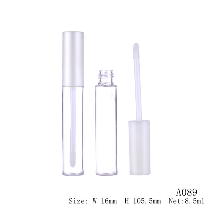 8.5ml Clear Lip Gloss Tube with Wand – A089