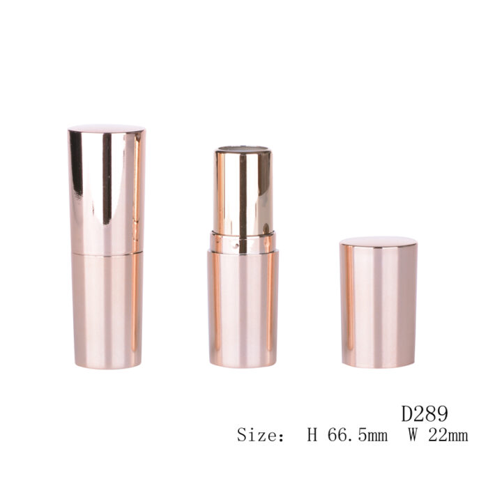 Luxury Rose Gold Lipstick Tube – D289